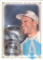 2008-09 UD Masterpieces Oilers #79 Mark Messier
